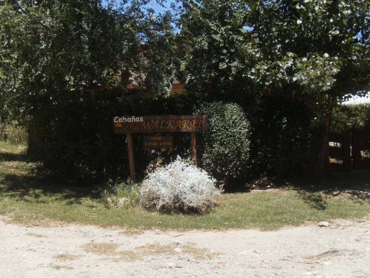 Villa Cabanas Walkarpi Los Reartes Exterior foto